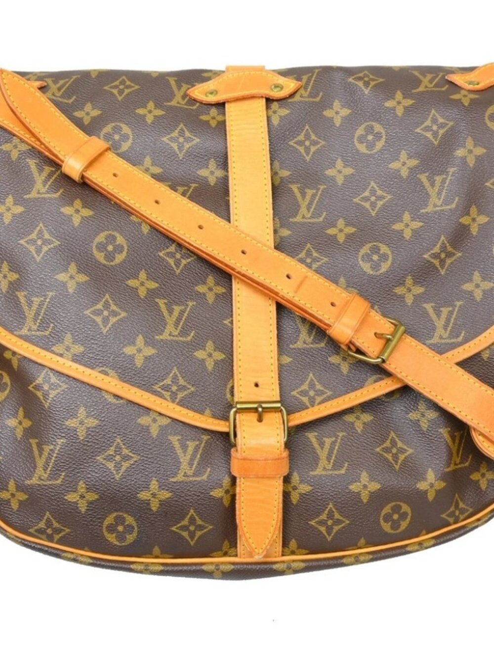 LOUIS VUITTON SAUMUR 35 SHOULDER BAG MONOGRAM